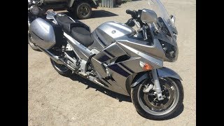 Yamaha FJR1300 exhaust sound and acceleration compilation [upl. by Canale]