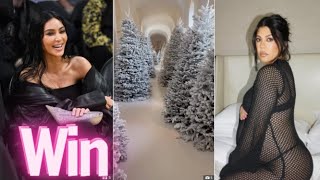 Kim Kardashian went big with 15 giant Christmas trees in a decoration battle with sister Kourtney [upl. by Tyne705]