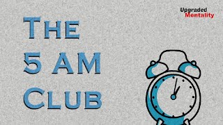 THE 5AM CLUB by Robin Sharma – Animated Book Summary [upl. by Sacksen]