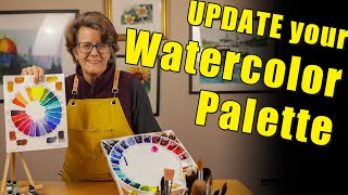 How to Change the Colors on Your Watercolor Palette  My Updated Colors [upl. by Adey]