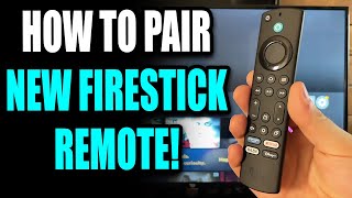 FireStick How to Pair New Remote Without Old Remote [upl. by Spiegleman]