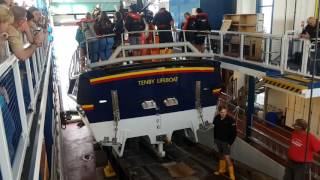 Tenby Lifeboat Launch [upl. by Wittie705]