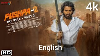 Pushpa part2 full movie in English dubbing l Allu Arjun l chivali l movie review in Englis [upl. by Derinna467]