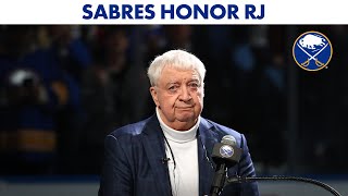 The RJ Way  Buffalo Sabres Honor Rick Jeanneret At 2023 Home Opener [upl. by Mira]