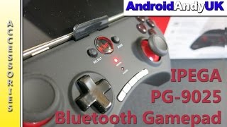 IPEGA PG9025 Bluetooth Gamepad Review [upl. by Hubsher837]