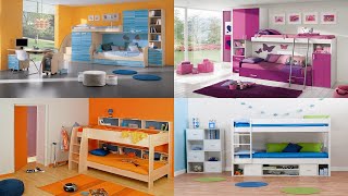 Tendances Déco 2022 Chambre double pour enfants  30 idées pour une chambre partagée [upl. by Ysset]