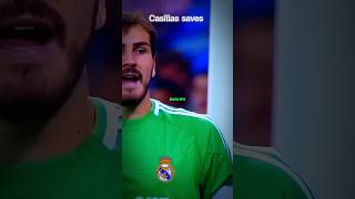 Casillas saves 🔥🥶 edit fyp viralshort casillas realmadrid bestsaves [upl. by Luing]