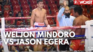 Weljon Mindoro vs Jason Egera Boxing Full  Jaro Promotions 8522 [upl. by Power]