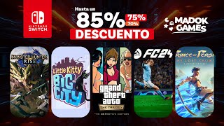 85 OFF en juegazos AAA e indies para tu Nintendo Switch [upl. by Arraeic]