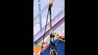 Petzl ASAP amp Absorbica Testing 30012012 AID Rope Access [upl. by Bee992]