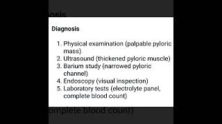 congenital hypertrophied pyloric stenosispediatrics bscnursingnotes [upl. by Innob647]