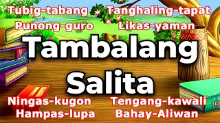 TAMBALANG SALITA  ANO ANG TAMBALANG SALITA AT ANG MGA HALIMBAWA NITO  COMPOUND WORDS [upl. by Ddart]