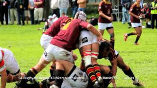 Maties 43  Tukkies 22  SA Rugby Nasionale Klubkampioenskappe 2011 [upl. by Humfrid]