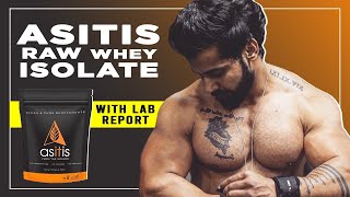 Asitis Raw Whey Protein Isolate ReviewWhy I Am Using Raw Isolate In My Cutting Series [upl. by Lala]