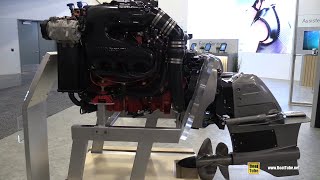 2022 Volvo Penta V8 430hp  Powerful Marine Engine [upl. by Wey834]