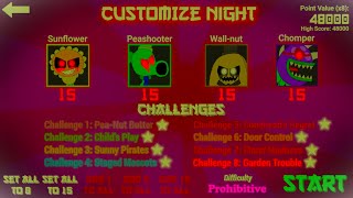 Five Nights at Sunflowers Recoded V232  Garden Trouble  415 Mode [upl. by Alanah]