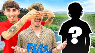 Surprising My Best Friend With FAVORITE YouTuber ft FaZe Rug [upl. by Ynatil463]