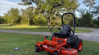 Kubota Zero Turn Mower  First Mow of 2024 [upl. by Hephzibah625]