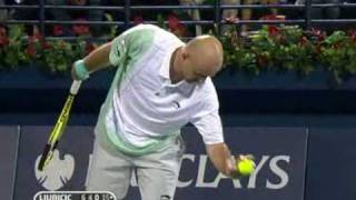 Ljubicic vs Djokovic Dubai 2010 [upl. by Cort]