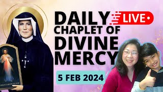 Chaplet of Divine Mercy  5 Feb 2024  Mon [upl. by Trudy]