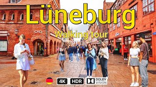 lüneburg a beautiful city in Germany walking tour 4k HDR [upl. by Hakeem678]