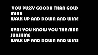 Konshens  Walk and Wine Lyrics DancehallLyrics [upl. by Euqinotna]