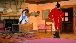 Beauty and The Beast  Gaston Proposes To Belle Finnish HD 1080p [upl. by Reger]