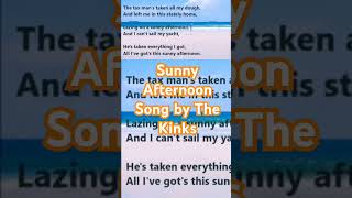 Sunny Afternoon Song by The Kinks [upl. by Affer]