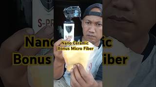 Spray Nano Ceramic Coating Pengkilap Pelindung Cat Motor Mobil [upl. by Ades]