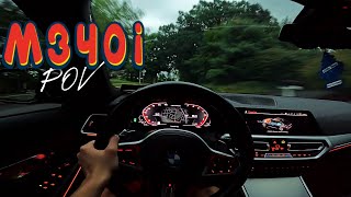 Air Drying After a Storm  M340i xDrive POV [upl. by Morentz198]