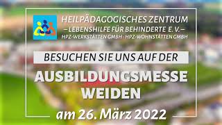 DAS HPZ IST BEI DER AUSBILDUNGSMESSE 2022 DABEI [upl. by Anelad]