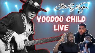 First Time Hearing Stevie Ray Vaughans Voodoo Child Reaction Guitar Greatness [upl. by Obel]