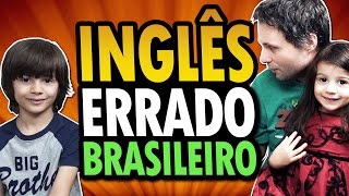 PALAVRAS EM INGLÊS QUE BRASILEIROS FALAM ERRADO [upl. by Ruosnam]