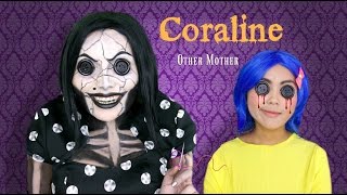 Coralines Other Mother Makeup Tutorial [upl. by Lemcke]