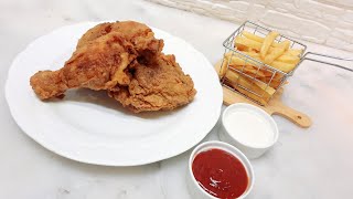 Crispy Chicken Broasted Recipe [upl. by Derick]