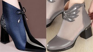 2024 LATEST COMFY LOW HEEL STYLE SLIP ON SHOES NEW WORKPLACE FOOTWEARsbleo [upl. by Vale]