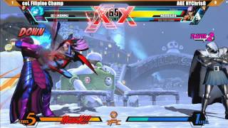 UMVC3 Winners Final coL Filipino Champ vs AGE NYChrisG  The Fall Classic Tournament [upl. by Willcox823]