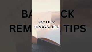 Bad luck removal tips badlucktogoodluck tarotreading tarotreading [upl. by Leamhsi]