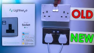 LightwaveRF Smart Socket  Cool Smart Home Tech [upl. by Naol]