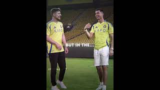 Ronaldo Reacts To iShowSpeed SIU 🤯🔥 [upl. by Nimzay]