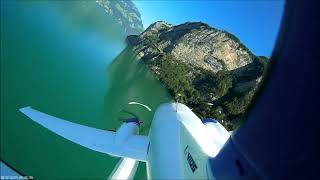 King Twin on floats  Urnersee Schweiz [upl. by Llirret]