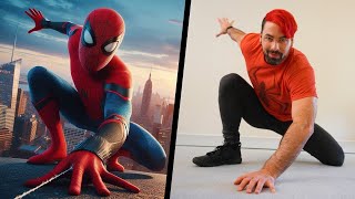 SpiderMan Stunts Challenge In Real Life [upl. by Dani]