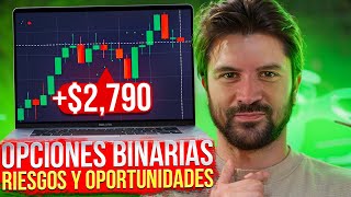 📊 OPERAR CON OPCIONES BINARIAS RIESGOS Y OPORTUNIDADES  Estrategia de Trading y Ejemplos [upl. by Areek735]