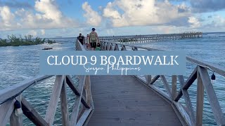 Siargao Philippines  Lakad Hero Walking Tour in Cloud 9 Boardwalk [upl. by Nodyarb360]