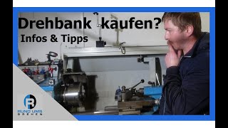 Konventionelle Drehbank kaufen  Der Kaufratgeber  Metal lathe [upl. by Vachil]