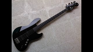 Fender Aerodyne Jazz Bass Demo [upl. by Hainahpez]