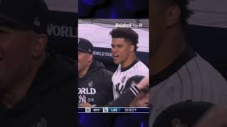 GRAND SLAM DE ANTHONY VOLPE NYY  3er inning 🔽Video MLBMLB GrandesLigas Yankees SerieMundial [upl. by Ahsima]