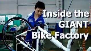 Where are GIANT bikes made Inside the Taiwan factory 巨大 捷安特 [upl. by Notxarb997]