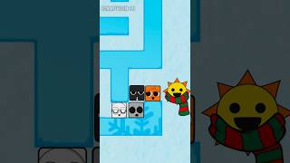 Sprunki Heart Pounding Maze Escape Christmas Version sprunki shorts animation [upl. by Mikael]