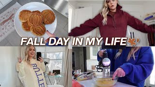 Fall Vlog Lululemon Haul Keto Waffle Recipe Halloween Party  DAY IN MY LIFE [upl. by Irwinn]